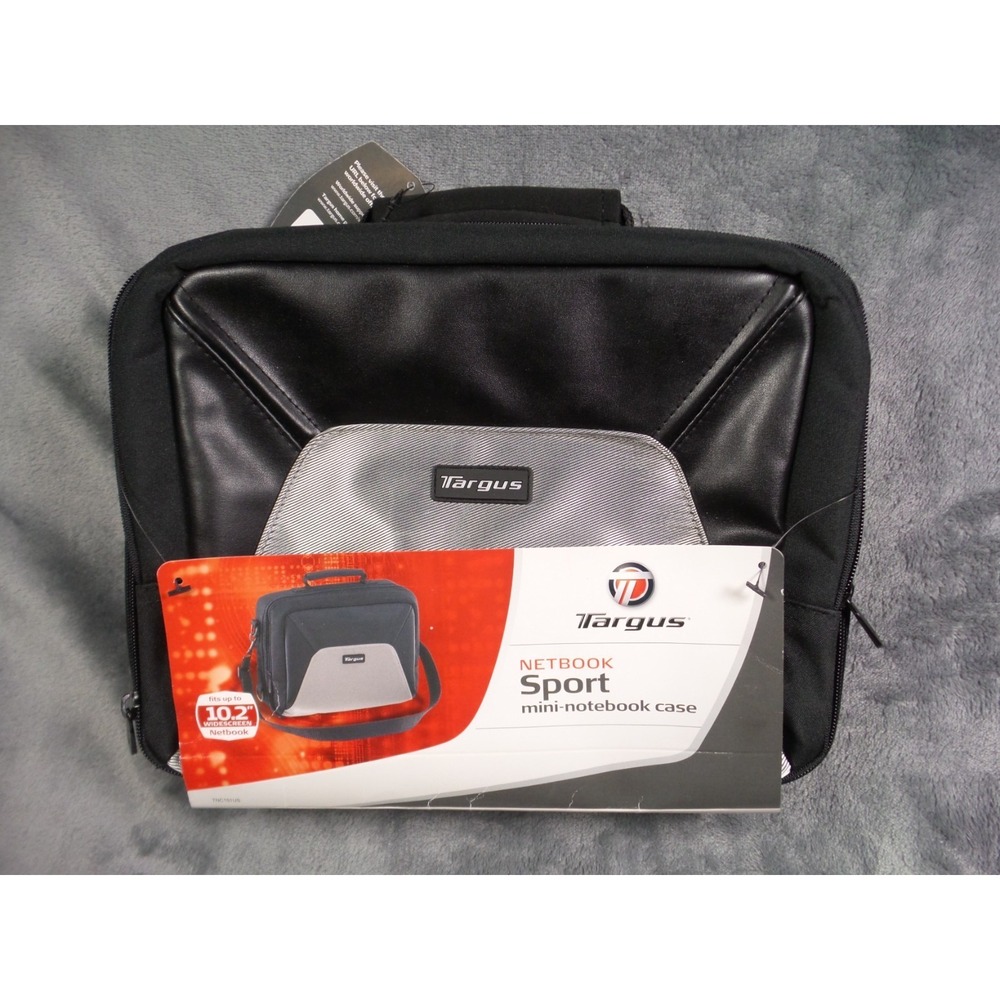 Targus Netbook Sport Mini-Notebook Case Black Small 10.2 Widescreen New No Strap